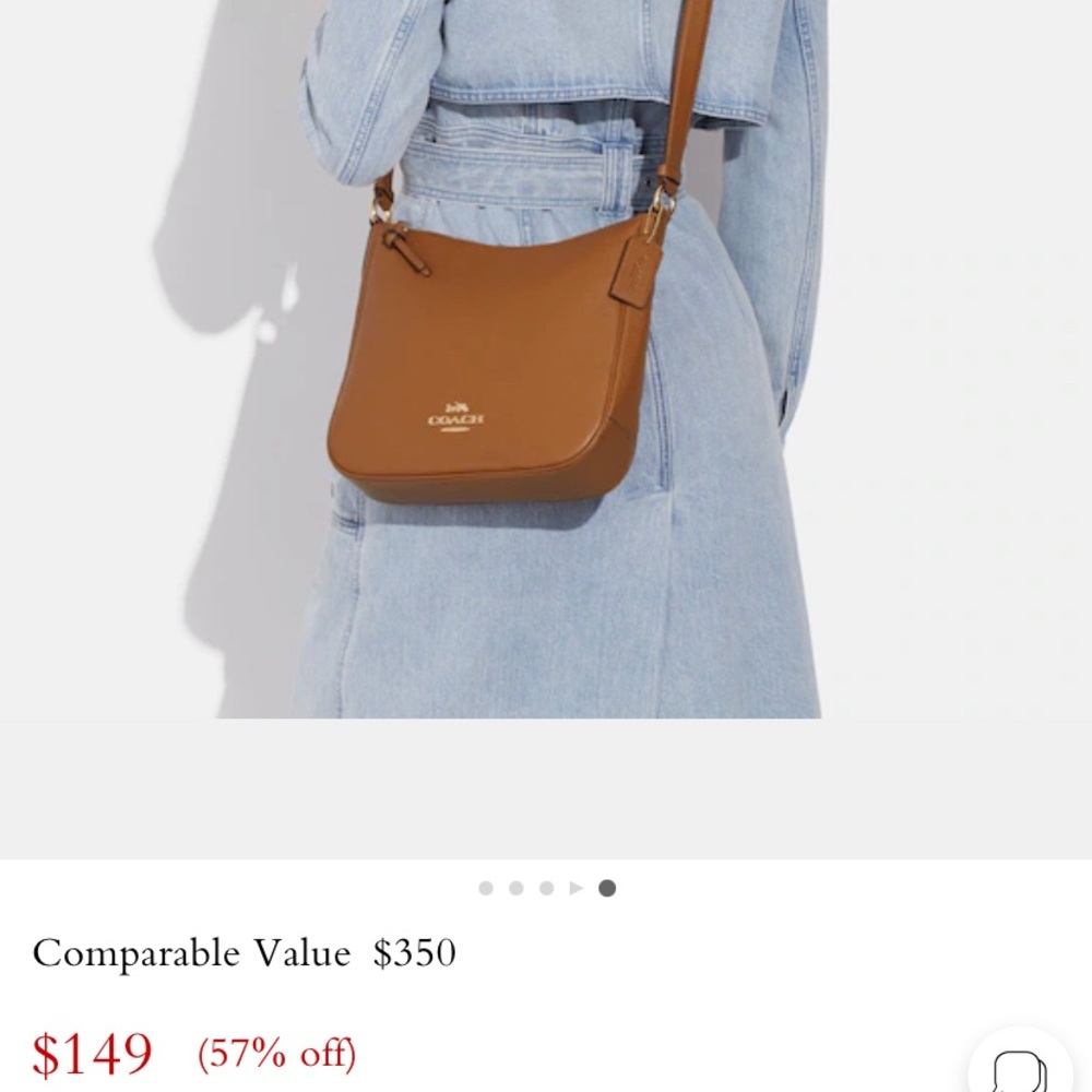 Coach Ellie File Cross Body Bag